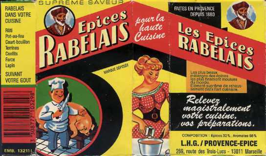 Epices Rabelais Extra - Art Print-B0587340150
